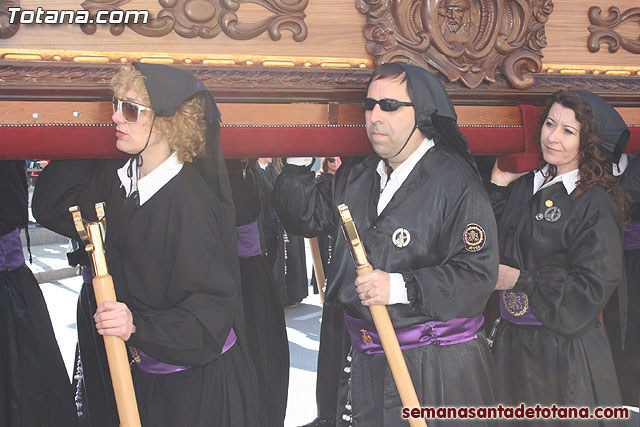 Procesin Viernes Santo maana 2010 - Reportaje I (Salida y recogida I) - 209