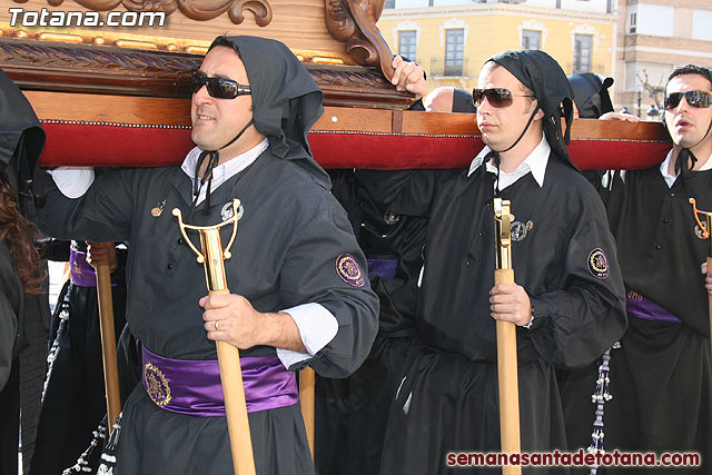 Procesin Viernes Santo maana 2010 - Reportaje I (Salida y recogida I) - 211