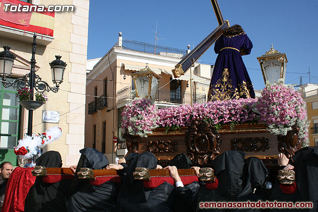 Procesin Viernes Santo maana 2010 - Reportaje I (Salida y recogida I) - 214