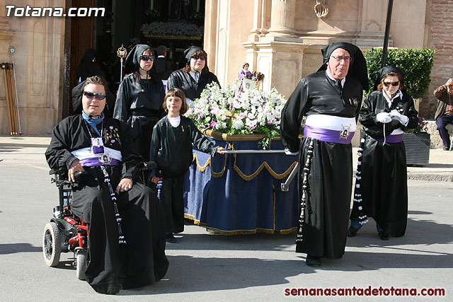 Procesin Viernes Santo maana 2010 - Reportaje I (Salida y recogida I) - 225