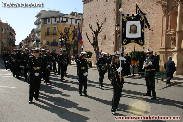 Procesin Viernes Santo maana 2010 - Reportaje I (Salida y recogida I) - 227