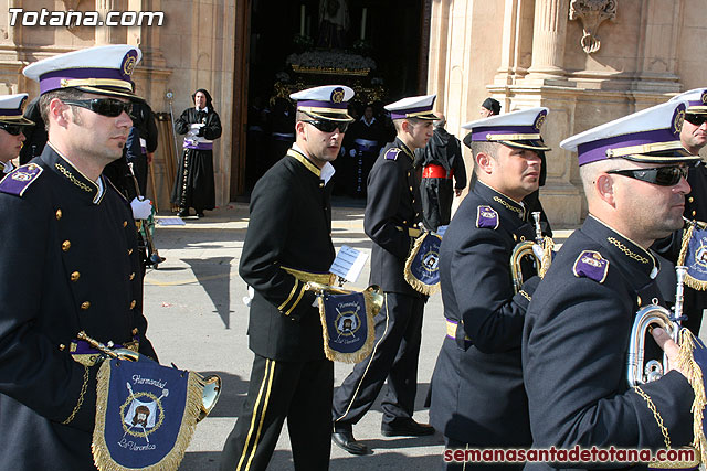 Procesin Viernes Santo maana 2010 - Reportaje I (Salida y recogida I) - 229