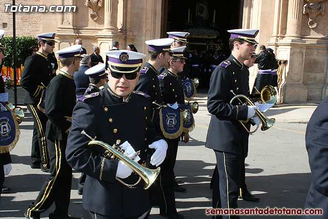 Procesin Viernes Santo maana 2010 - Reportaje I (Salida y recogida I) - 231