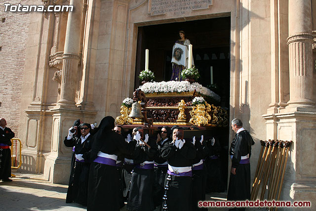 Procesin Viernes Santo maana 2010 - Reportaje I (Salida y recogida I) - 234