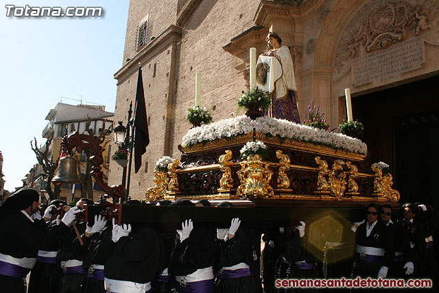 Procesin Viernes Santo maana 2010 - Reportaje I (Salida y recogida I) - 237