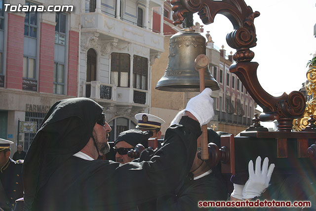 Procesin Viernes Santo maana 2010 - Reportaje I (Salida y recogida I) - 239