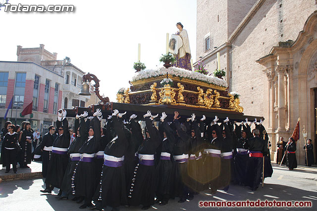 Procesin Viernes Santo maana 2010 - Reportaje I (Salida y recogida I) - 249