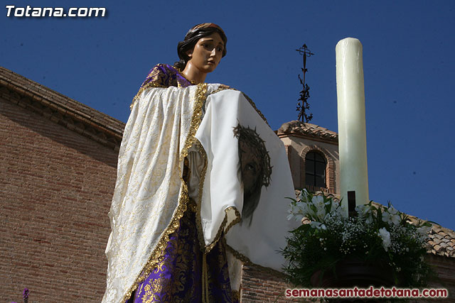 Procesin Viernes Santo maana 2010 - Reportaje I (Salida y recogida I) - 258