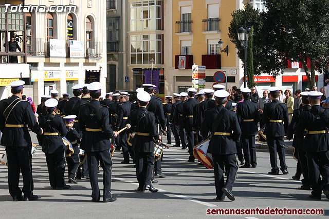 Procesin Viernes Santo maana 2010 - Reportaje I (Salida y recogida I) - 259