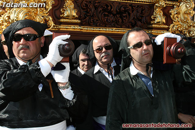 Procesin Viernes Santo maana 2010 - Reportaje I (Salida y recogida I) - 260