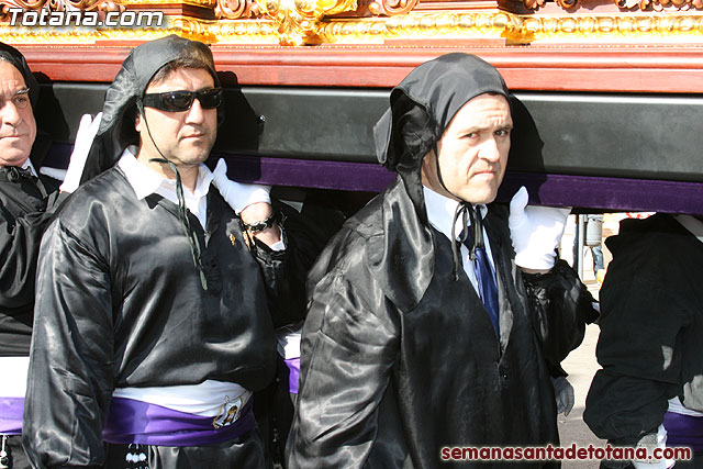 Procesin Viernes Santo maana 2010 - Reportaje I (Salida y recogida I) - 264