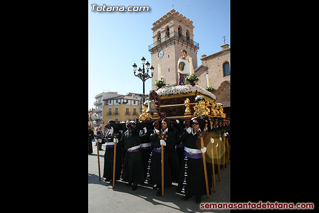 Procesin Viernes Santo maana 2010 - Reportaje I (Salida y recogida I) - 267