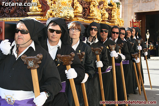 Procesin Viernes Santo maana 2010 - Reportaje I (Salida y recogida I) - 269