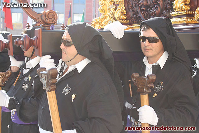 Procesin Viernes Santo maana 2010 - Reportaje I (Salida y recogida I) - 270