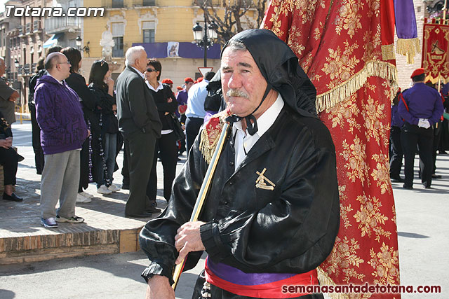 Procesin Viernes Santo maana 2010 - Reportaje I (Salida y recogida I) - 275