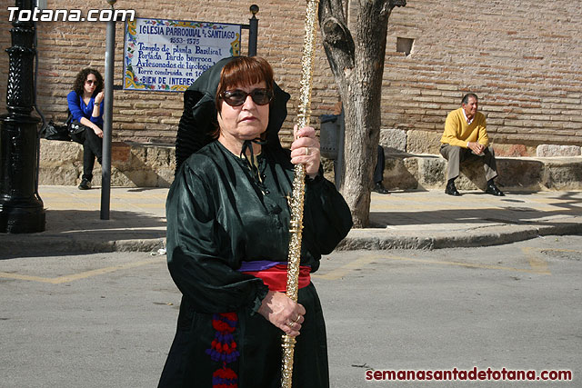 Procesin Viernes Santo maana 2010 - Reportaje I (Salida y recogida I) - 277