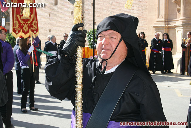 Procesin Viernes Santo maana 2010 - Reportaje I (Salida y recogida I) - 278