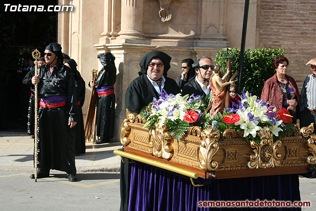 Procesin Viernes Santo maana 2010 - Reportaje I (Salida y recogida I) - 280