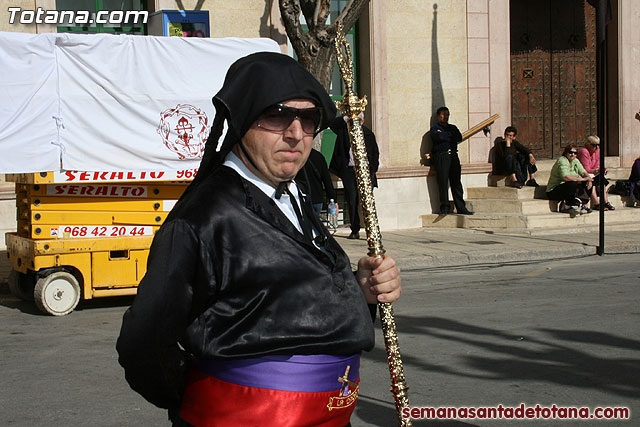 Procesin Viernes Santo maana 2010 - Reportaje I (Salida y recogida I) - 281