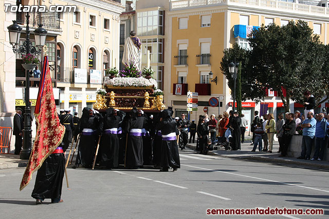 Procesin Viernes Santo maana 2010 - Reportaje I (Salida y recogida I) - 282