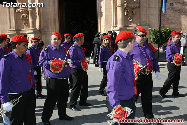 Procesin Viernes Santo maana 2010 - Reportaje I (Salida y recogida I) - 287