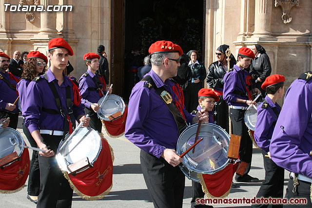 Procesin Viernes Santo maana 2010 - Reportaje I (Salida y recogida I) - 290