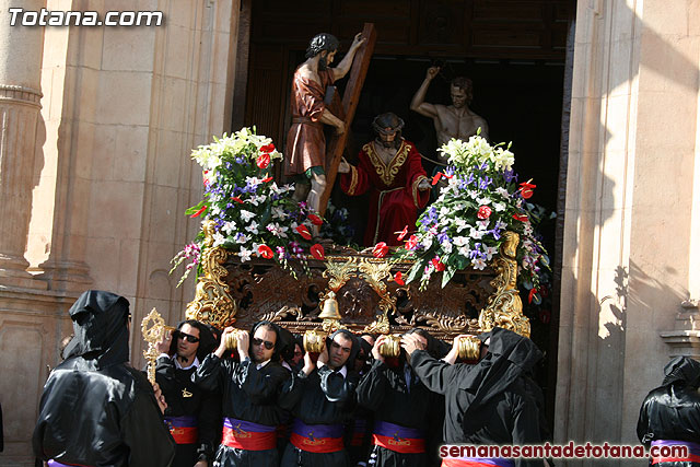 Procesin Viernes Santo maana 2010 - Reportaje I (Salida y recogida I) - 296