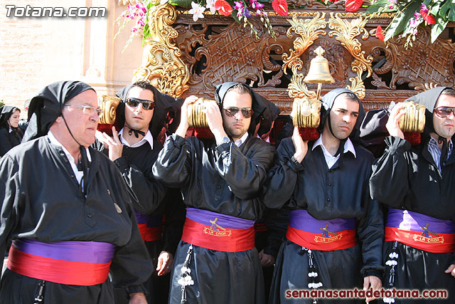 Procesin Viernes Santo maana 2010 - Reportaje I (Salida y recogida I) - 299