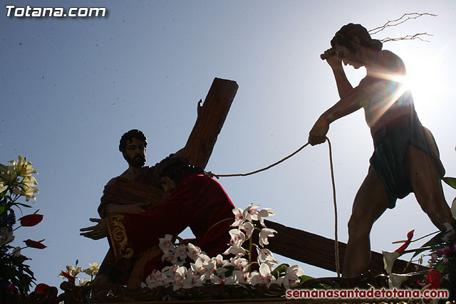 Procesin Viernes Santo maana 2010 - Reportaje I (Salida y recogida I) - 304