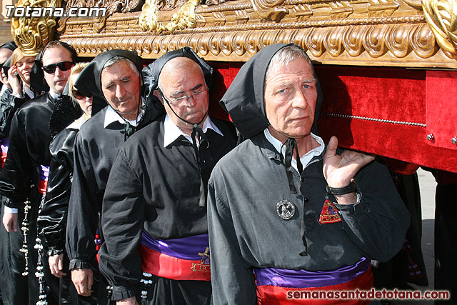 Procesin Viernes Santo maana 2010 - Reportaje I (Salida y recogida I) - 308