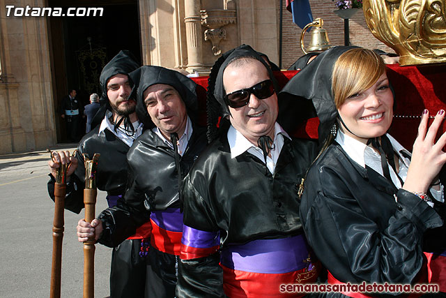 Procesin Viernes Santo maana 2010 - Reportaje I (Salida y recogida I) - 314