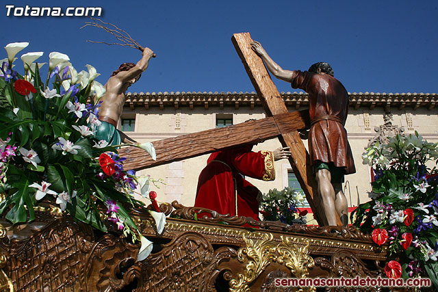 Procesin Viernes Santo maana 2010 - Reportaje I (Salida y recogida I) - 317