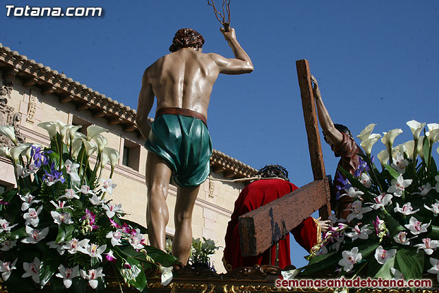 Procesin Viernes Santo maana 2010 - Reportaje I (Salida y recogida I) - 318