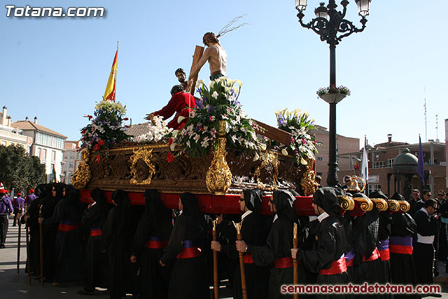 Procesin Viernes Santo maana 2010 - Reportaje I (Salida y recogida I) - 319