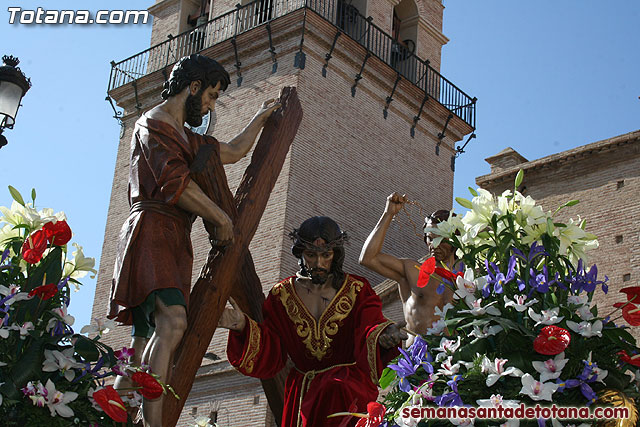 Procesin Viernes Santo maana 2010 - Reportaje I (Salida y recogida I) - 321