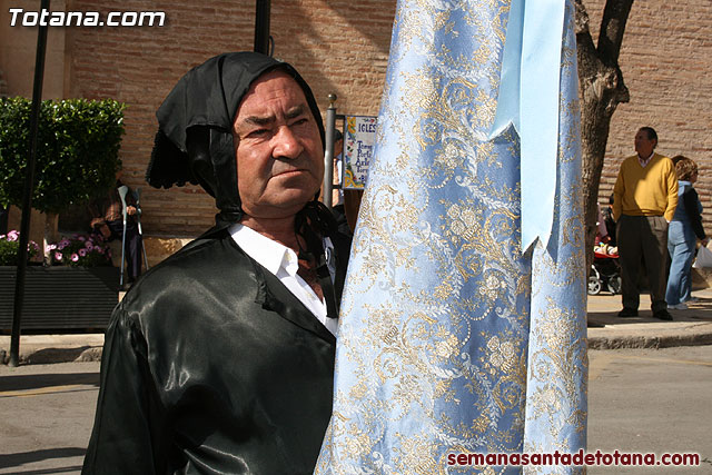 Procesin Viernes Santo maana 2010 - Reportaje I (Salida y recogida I) - 327