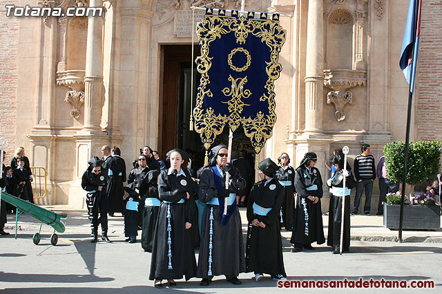 Procesin Viernes Santo maana 2010 - Reportaje I (Salida y recogida I) - 328