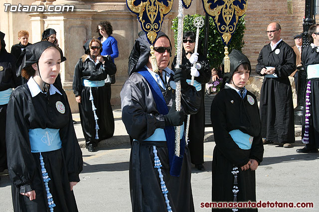 Procesin Viernes Santo maana 2010 - Reportaje I (Salida y recogida I) - 330