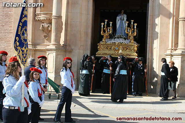 Procesin Viernes Santo maana 2010 - Reportaje I (Salida y recogida I) - 332