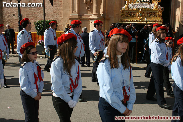 Procesin Viernes Santo maana 2010 - Reportaje I (Salida y recogida I) - 333