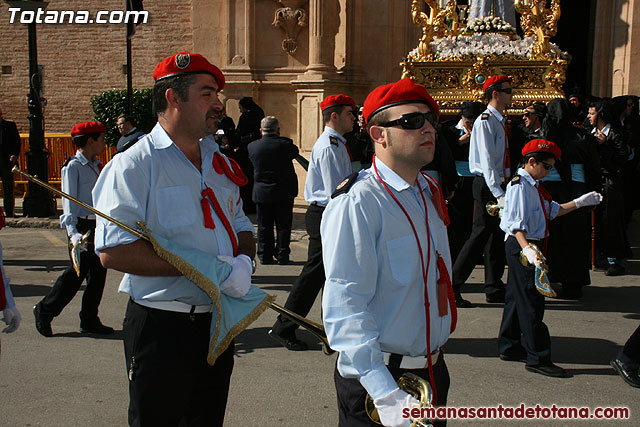 Procesin Viernes Santo maana 2010 - Reportaje I (Salida y recogida I) - 336