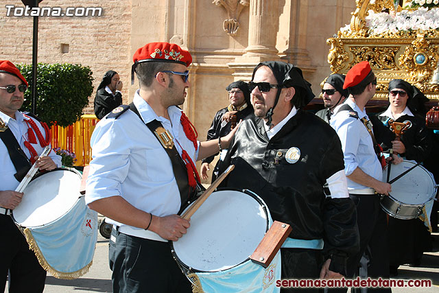 Procesin Viernes Santo maana 2010 - Reportaje I (Salida y recogida I) - 342