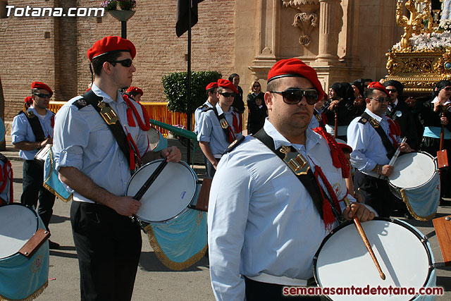 Procesin Viernes Santo maana 2010 - Reportaje I (Salida y recogida I) - 343