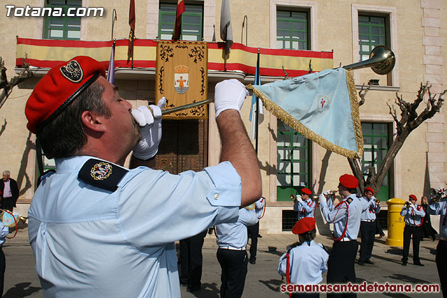 Procesin Viernes Santo maana 2010 - Reportaje I (Salida y recogida I) - 346