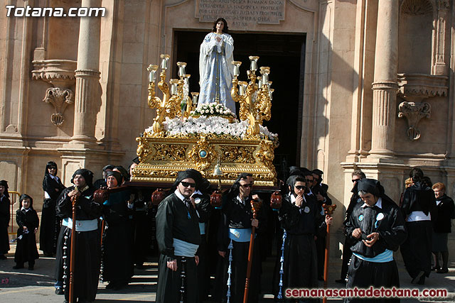 Procesin Viernes Santo maana 2010 - Reportaje I (Salida y recogida I) - 352