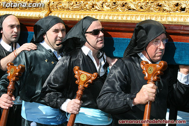 Procesin Viernes Santo maana 2010 - Reportaje I (Salida y recogida I) - 355