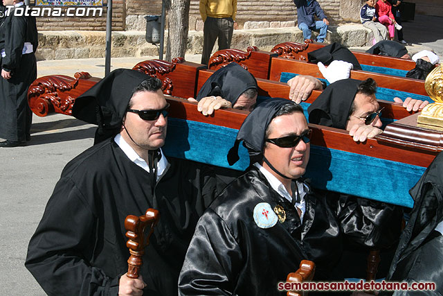 Procesin Viernes Santo maana 2010 - Reportaje I (Salida y recogida I) - 368