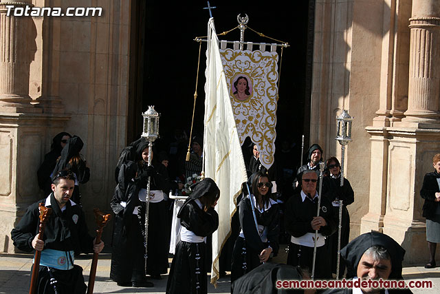 Procesin Viernes Santo maana 2010 - Reportaje I (Salida y recogida I) - 369