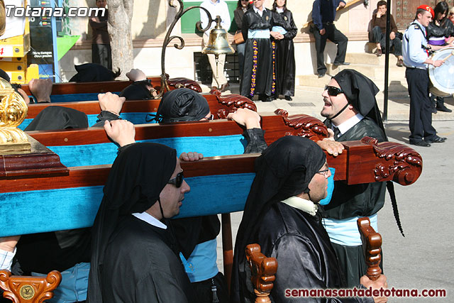 Procesin Viernes Santo maana 2010 - Reportaje I (Salida y recogida I) - 370