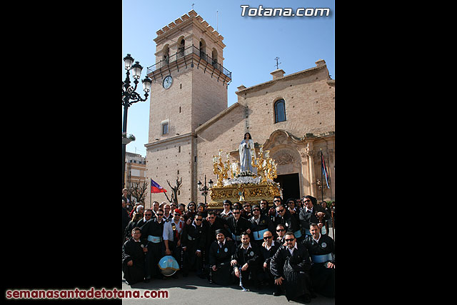 Procesin Viernes Santo maana 2010 - Reportaje I (Salida y recogida I) - 372